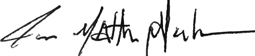 Matt Gardner signature